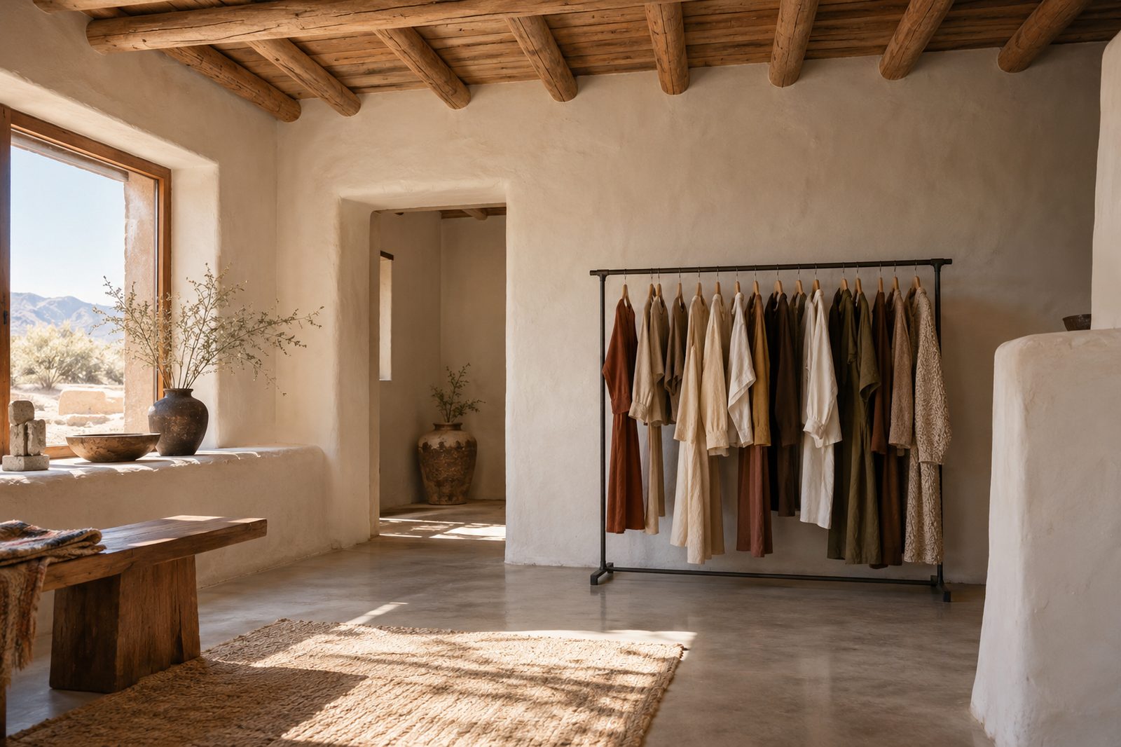 Inside the shop in Old Town